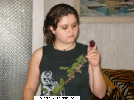 Yoana - me..and one rose..:D - Poze with us